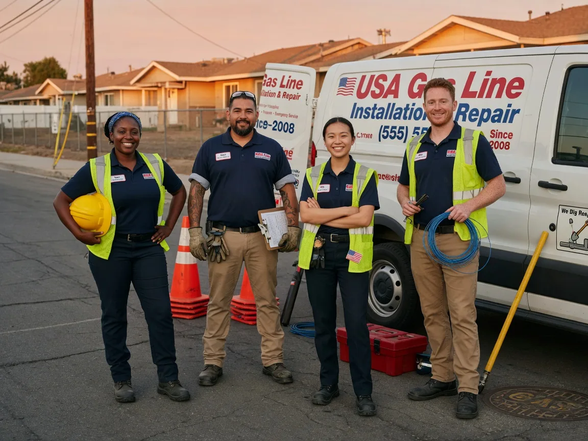 Gas Line Installation company in Lawnside, NJ